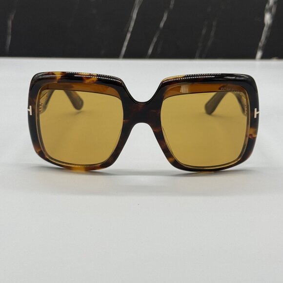 NEW TOM FORD AURORA TF1194 52E SUNGLASSES FT1194/S 52E WOMEN HAVANA EYEWEAR - Picture 3 of 11